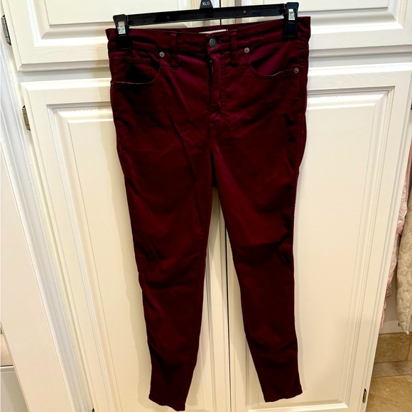 MADEWELL 10" High-Rise Skinny Sateen Jeans - Picture 8 of 9